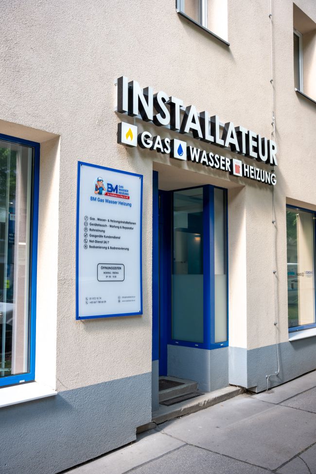 Ihr Installateur in Wien & NÖ für Gas, Wasser, Heizung